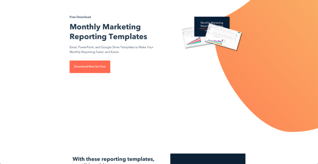marketing reporting templates
