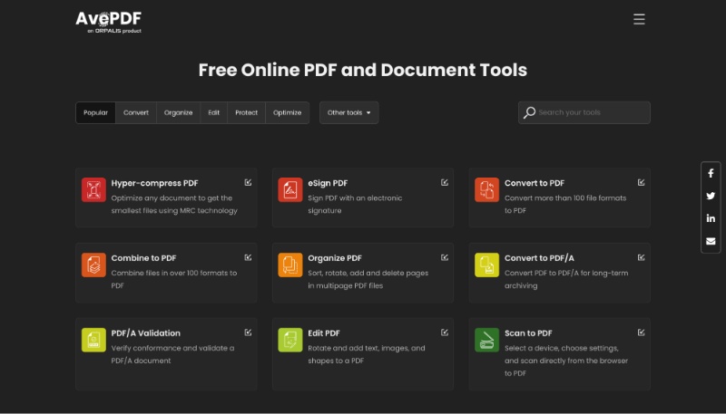 AvePDF PDF Markup Tool