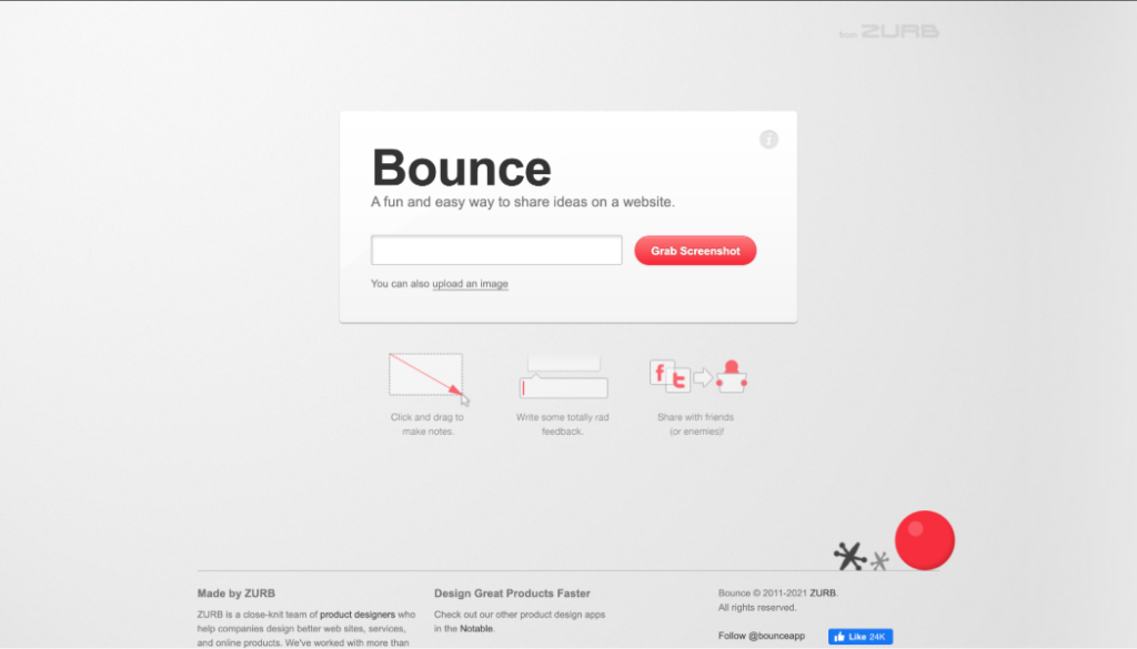 Bounce - design feedback tools