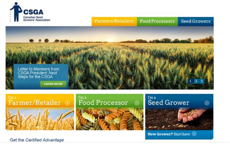 Canadian Seed Growers Association (CSGA) Dokumentenmanagement