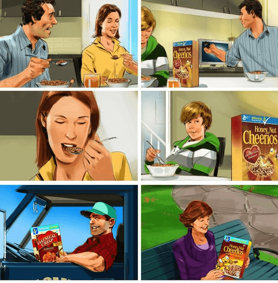 Storyboard de Cheetos