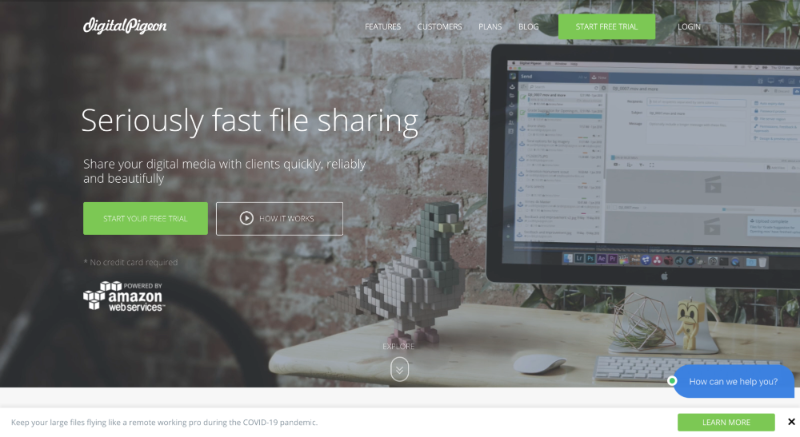 Digital Pigeon - Servicios de software para compartir archivos en la nube