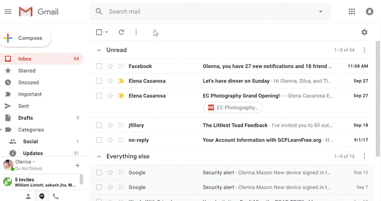 Gmail for Project Management