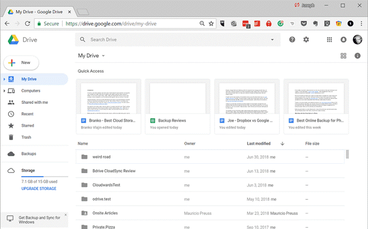Google Drive for Project Management