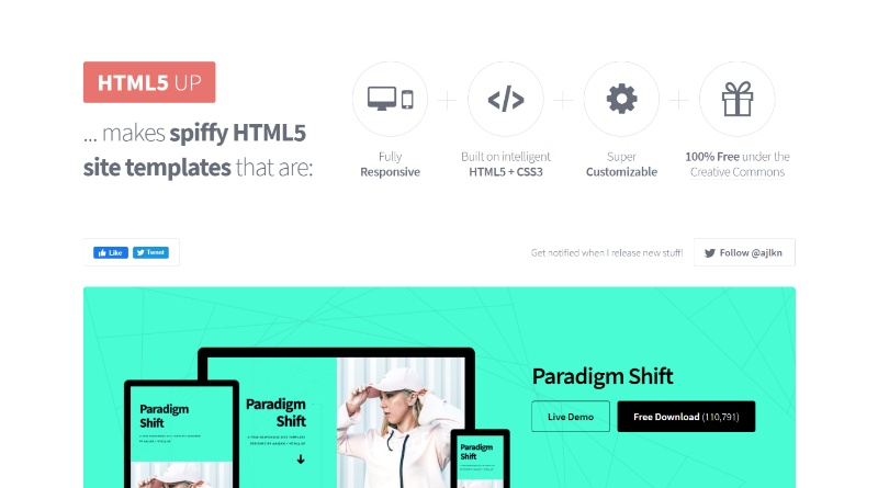 HTML5 Up Webdesign-Software