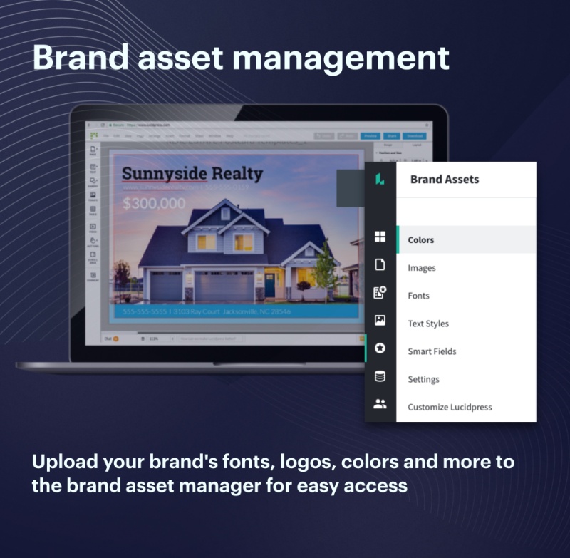 Lucidpress brand management software