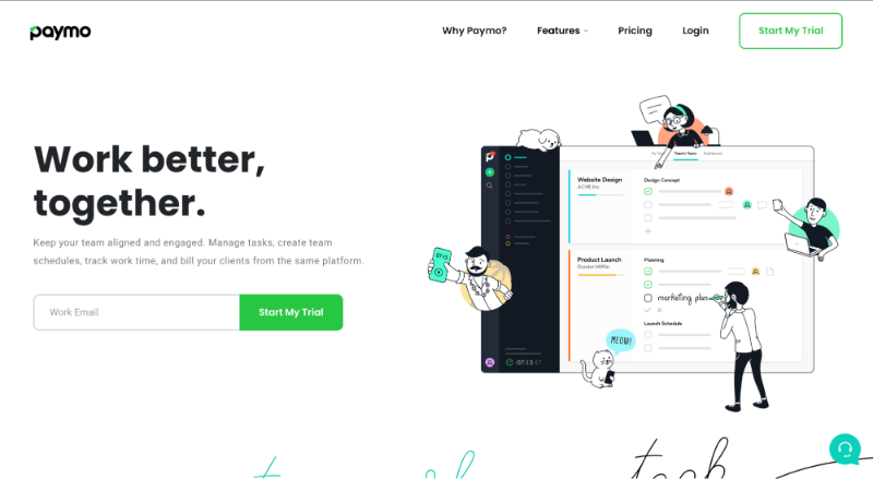 Paymo - creative project management software