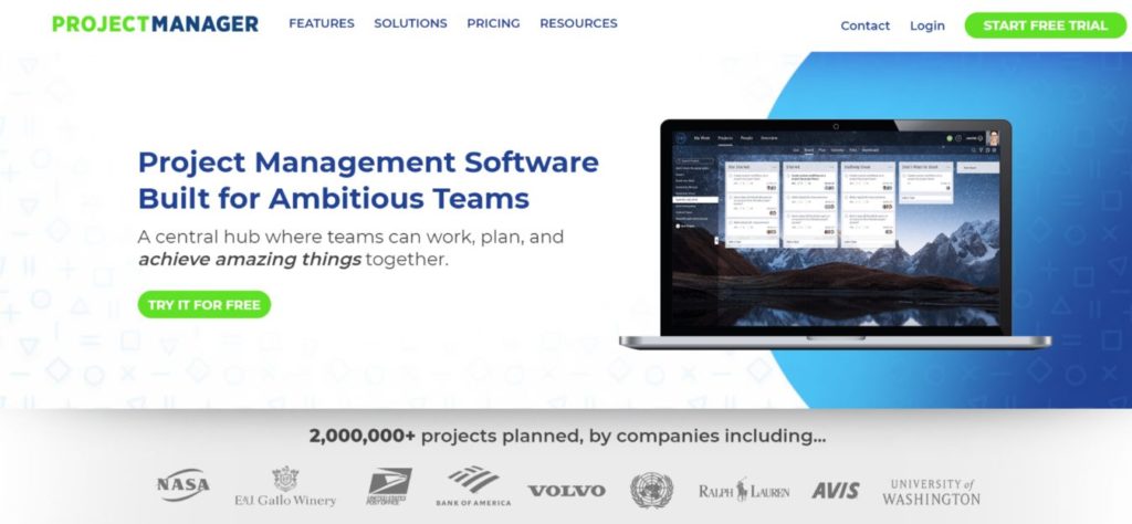 Projectmanagercom Screenshot