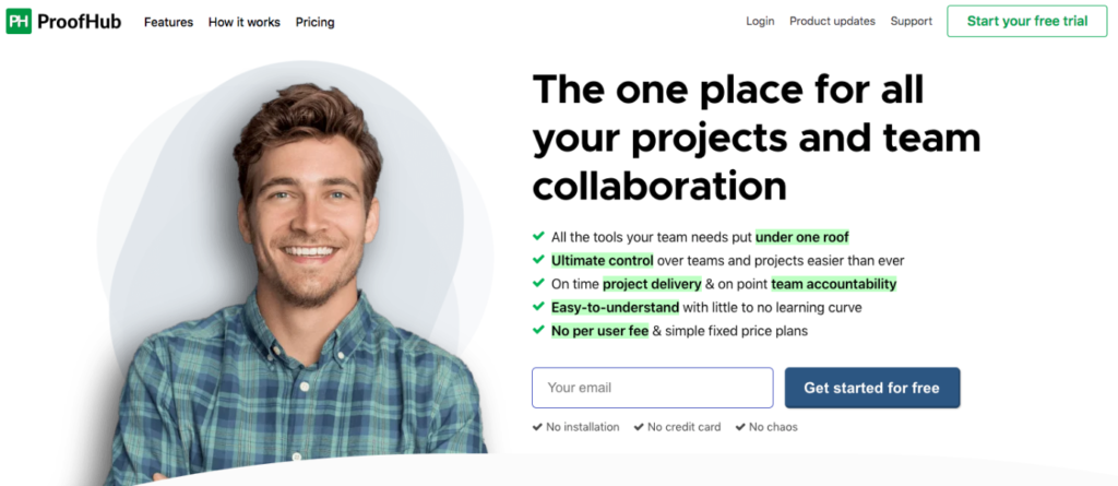 ProofHub - design collaboration tools