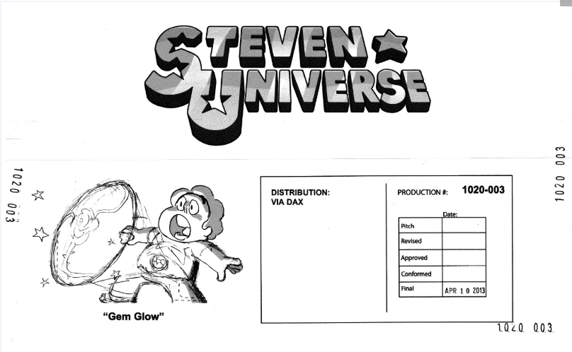 Storyboard de Steven Universe