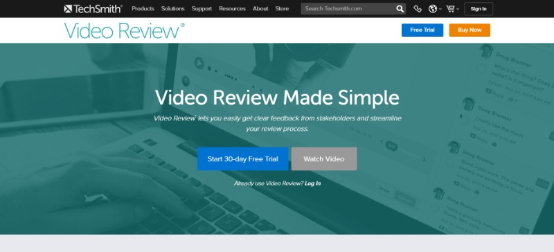 Video Review von TechSmith Video Review Software