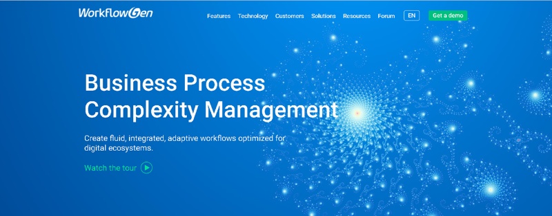WorkflowGen for process-driven, low-code solutions