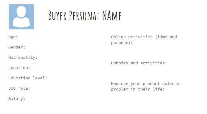 buyer persona software Google Slides or Powerpoint