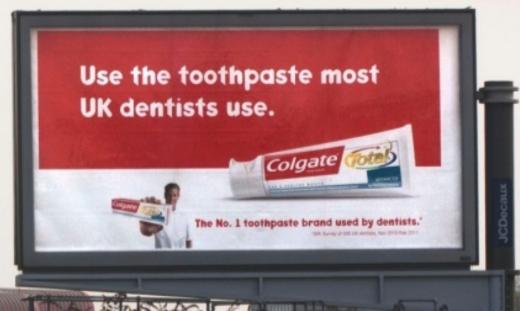 colgate misleading marketing claims