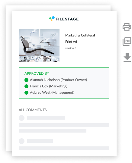 filestage marketing approval software