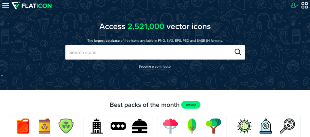 flaticon - téléchargement gratuit d'icônes vectorielles
