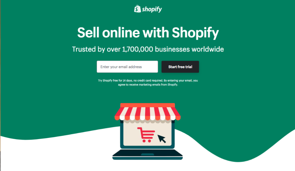 Shopify - collatéral marketing
