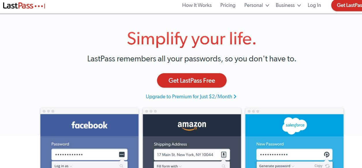 LastPass Screenshot