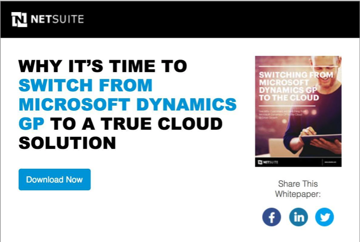 netsuite white paper cloud solution