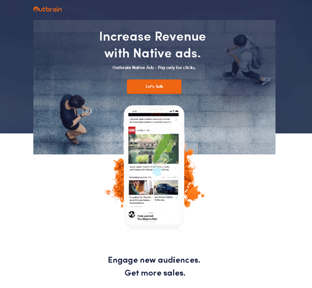 outbrain pay per click advertising