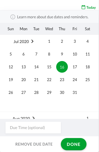 filestage Content-Kalender