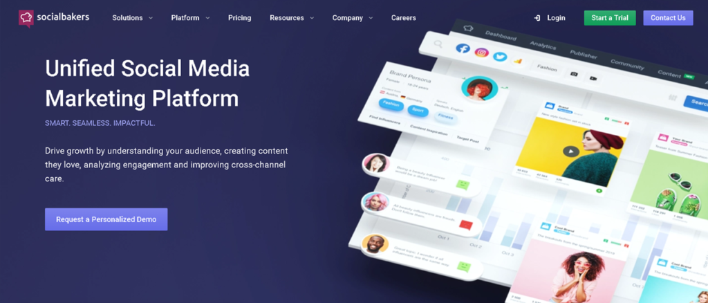 socialbaker, plateforme de marketing des médias sociaux