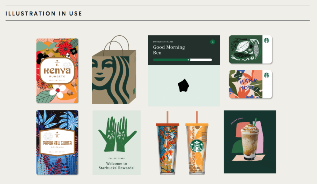 Starbucks Markenumbau Marketing-Richtlinien
