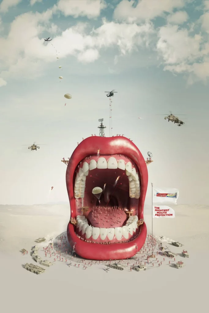 Colgate – Intergalactic Mouth, Mighty Mouth