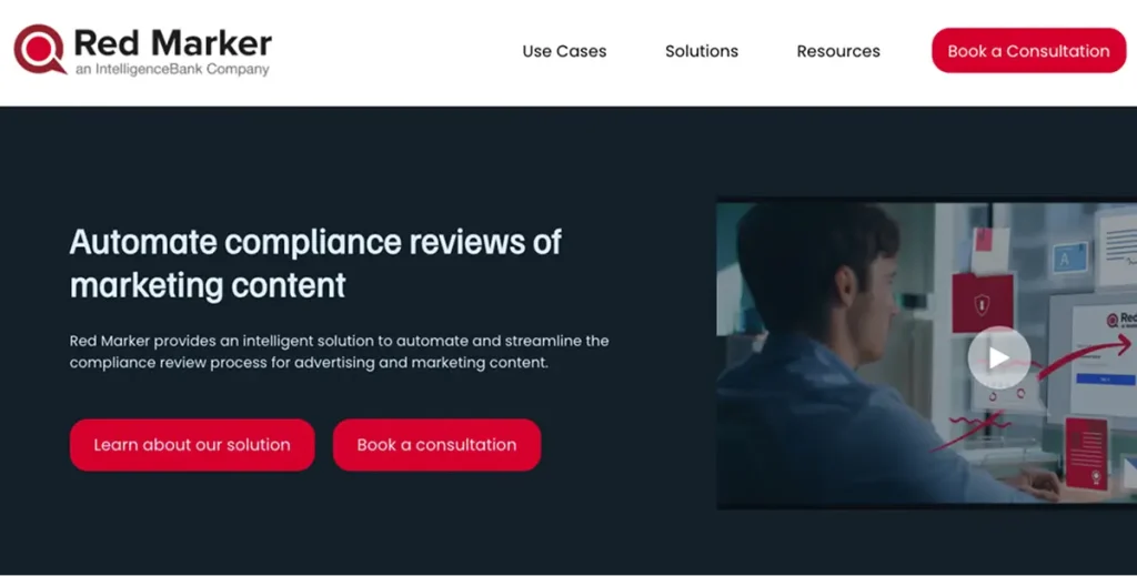 Red Marker homepage