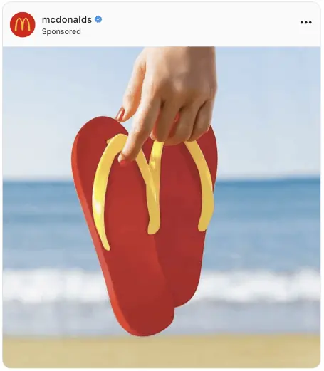 McDonalds ad