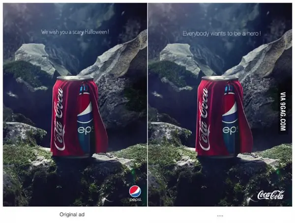 Pepsi Halloween-Werbung
