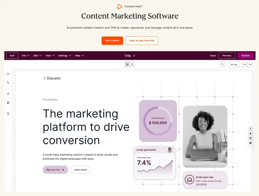 HubSpot Content Hub