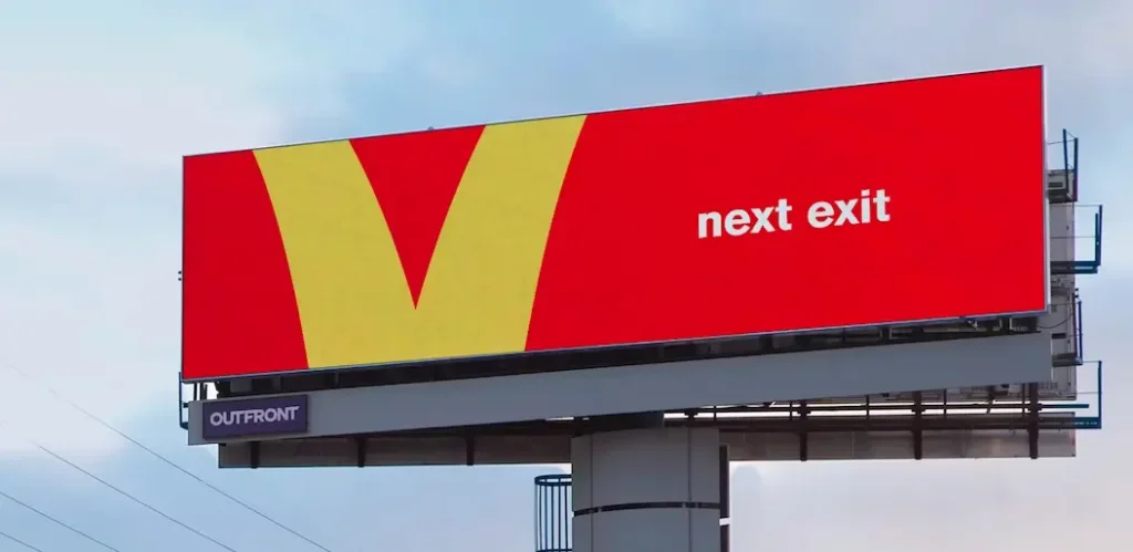 McDonald's billboard