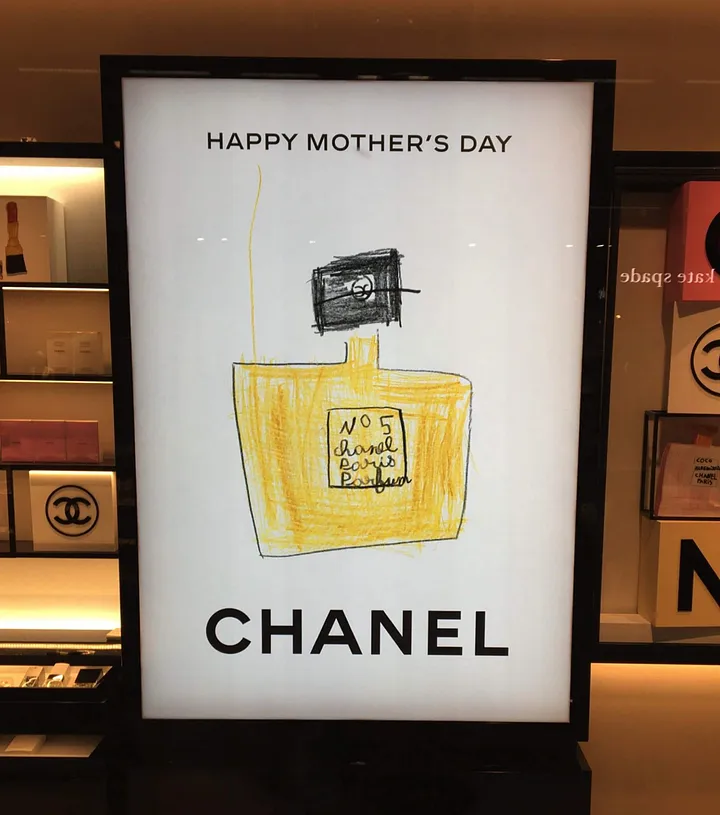 Chanel Kosmetik-Werbung