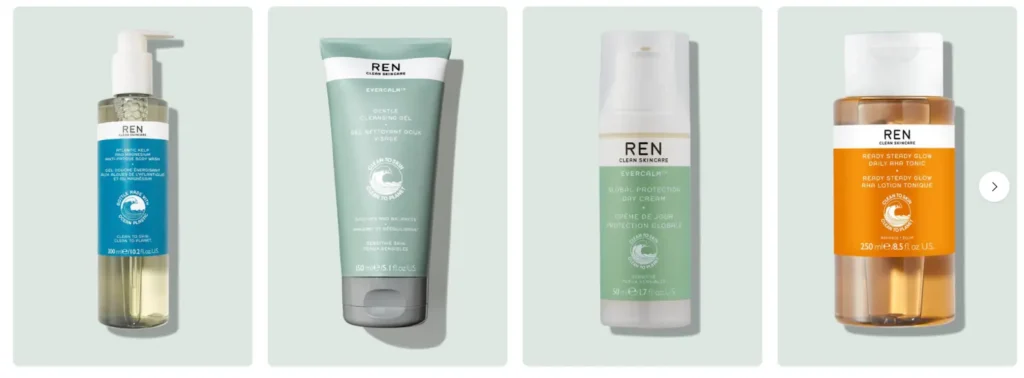 Rén is a natural cosmetics brand with minimalist packaging design