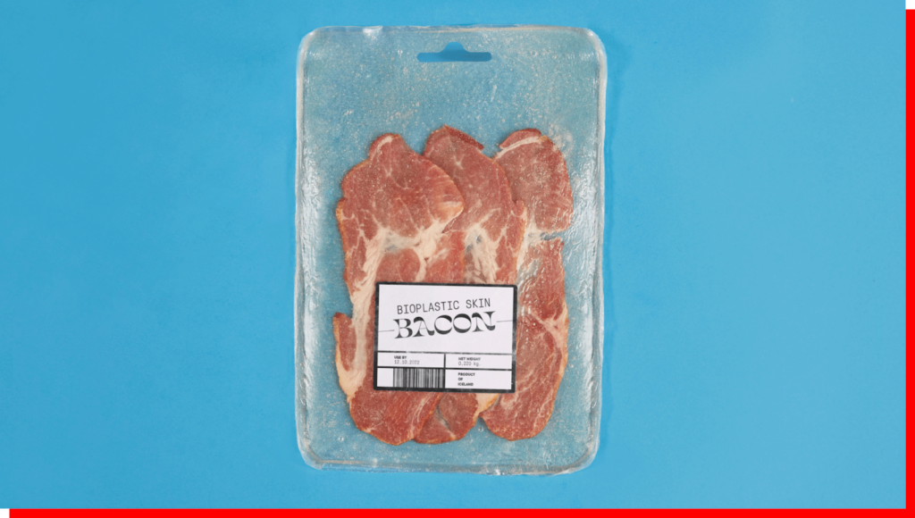 Bioplastic meat packaging can reduce your ecological footprint.
