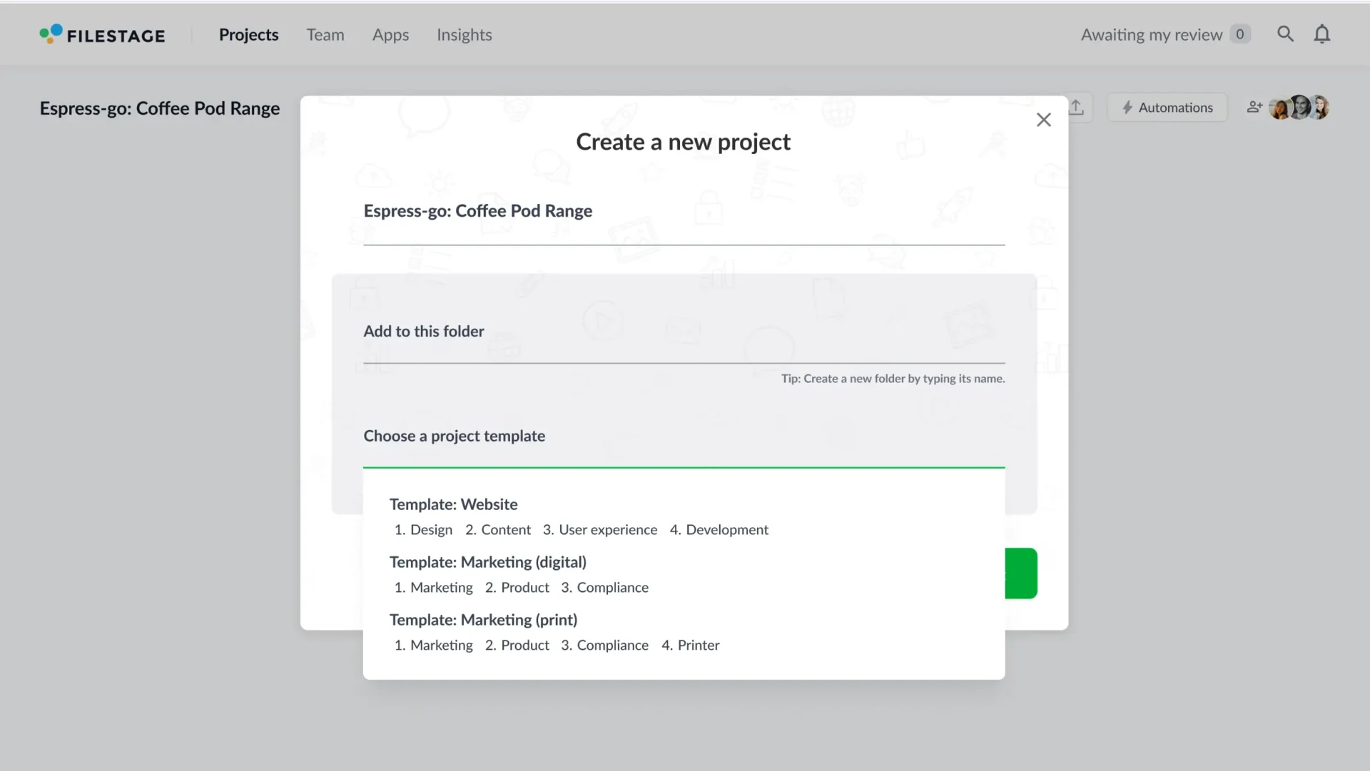 Reviewer groups artwork