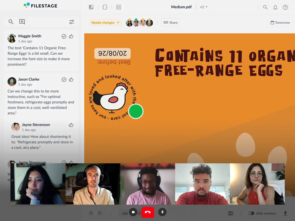 file review billboard