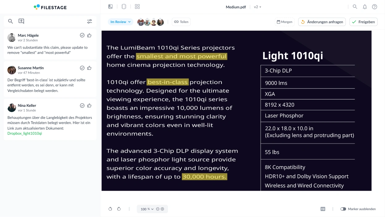 Compliance-Team Review
