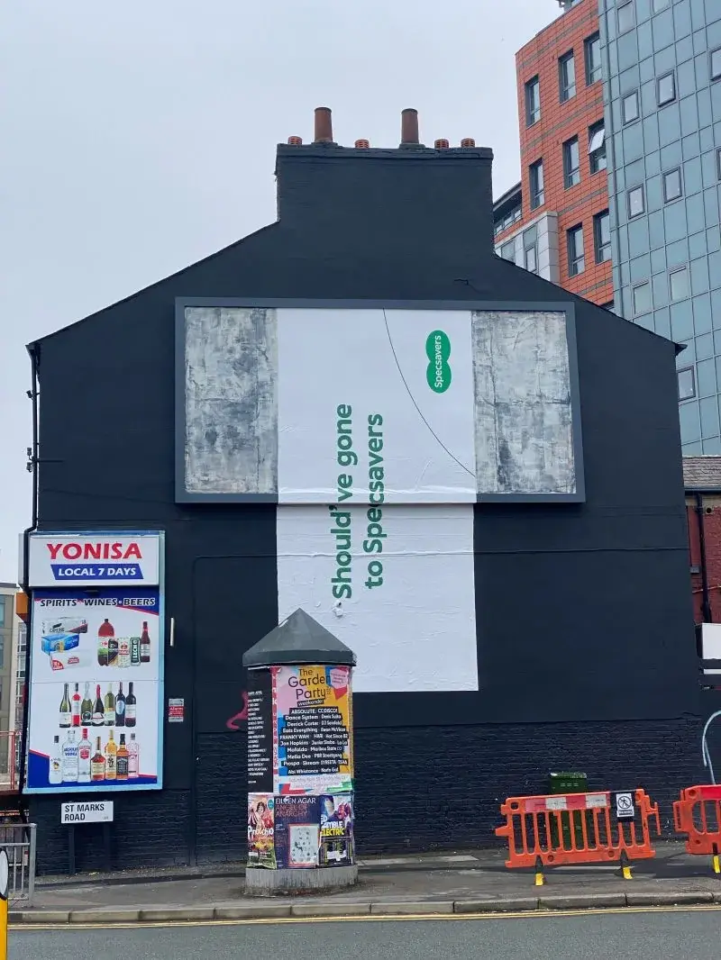 Specsavers billboard