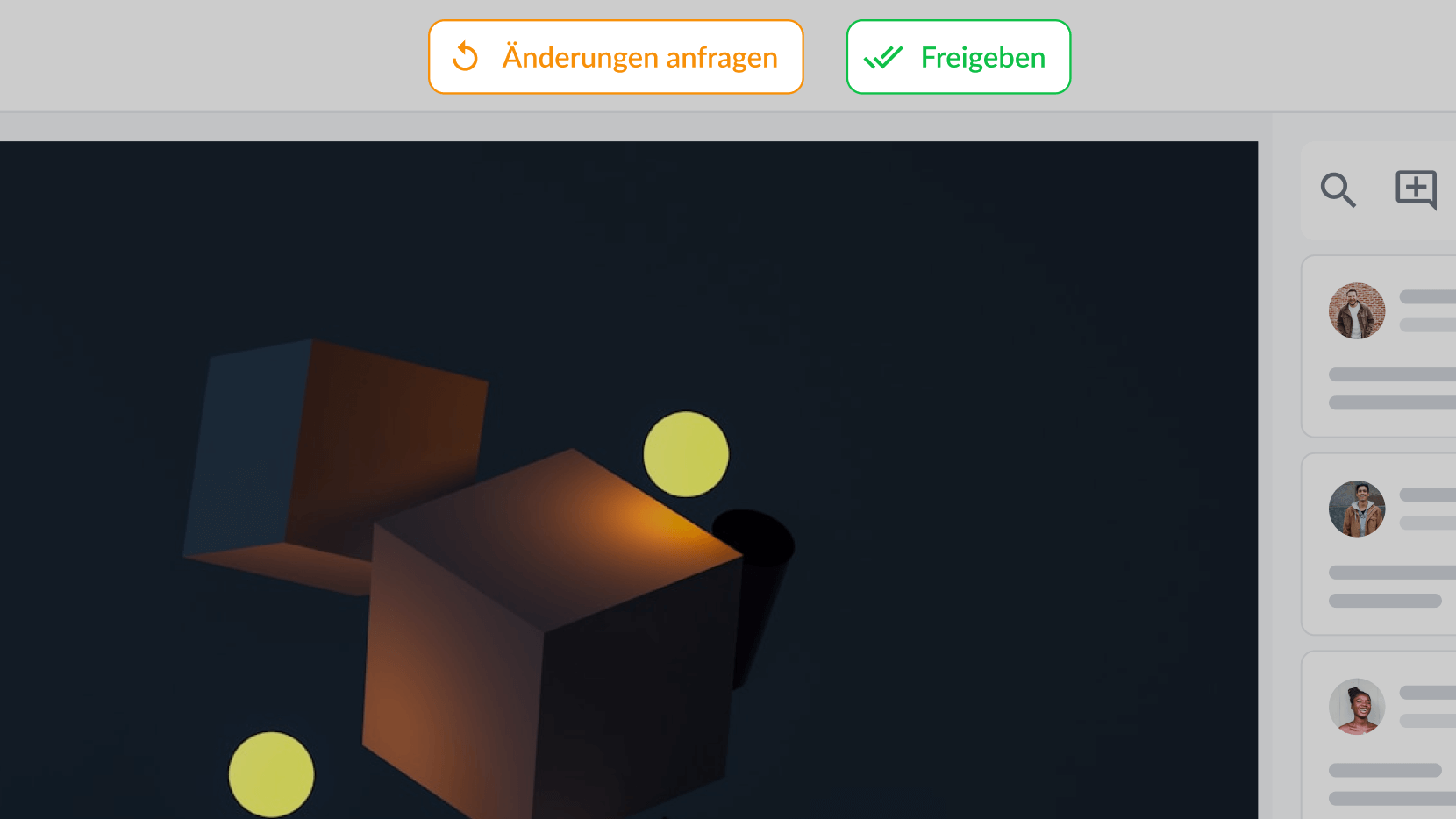 Review-Entscheidung abgeben