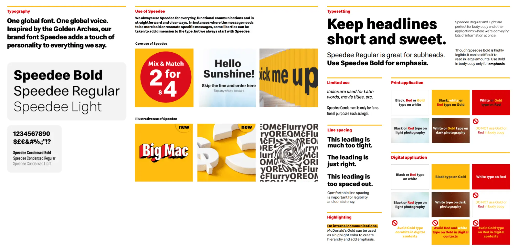 McDonald's brand identity