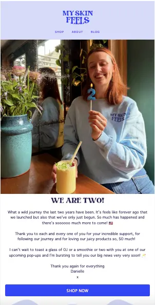 heartfelt email campaign2