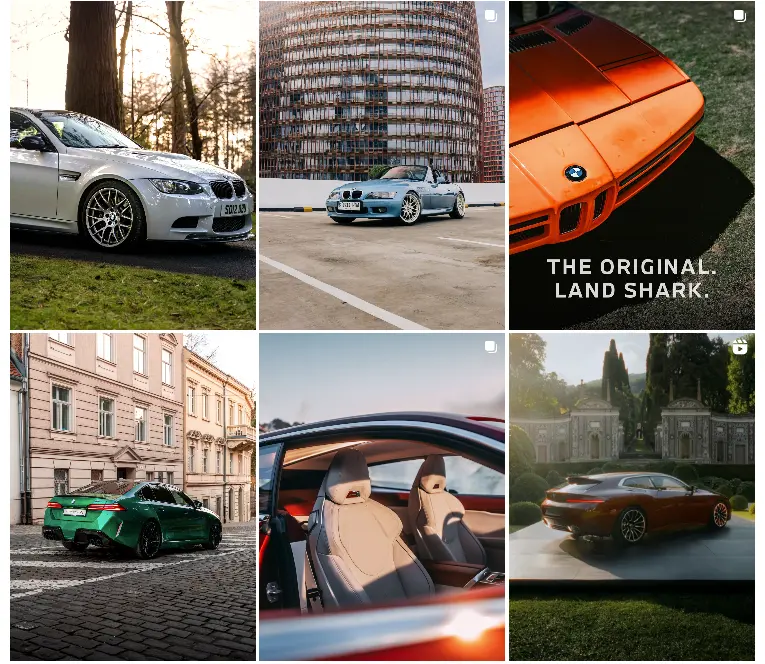 BMW social media marketing