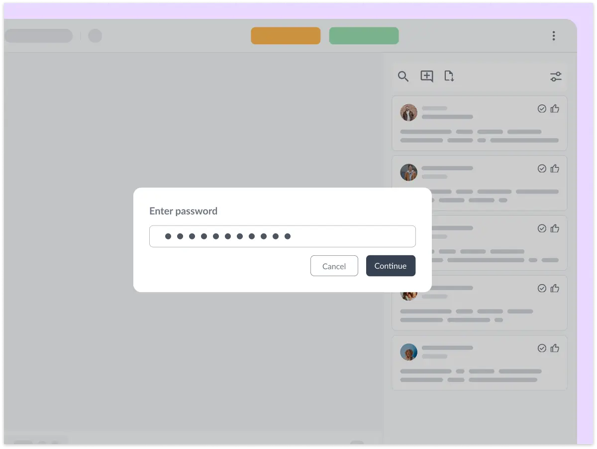 Password protect your files