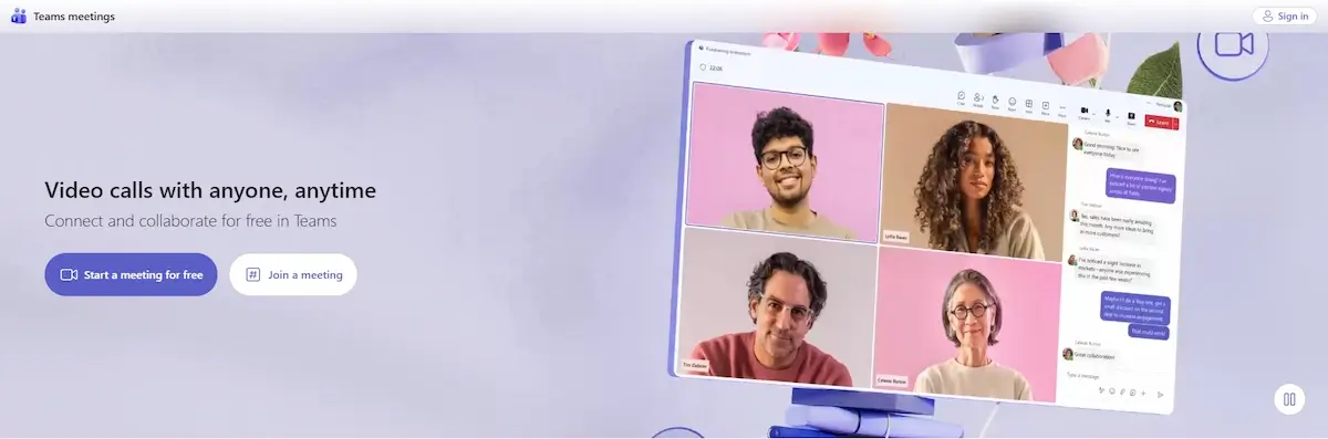 Microsoft Teams communication software