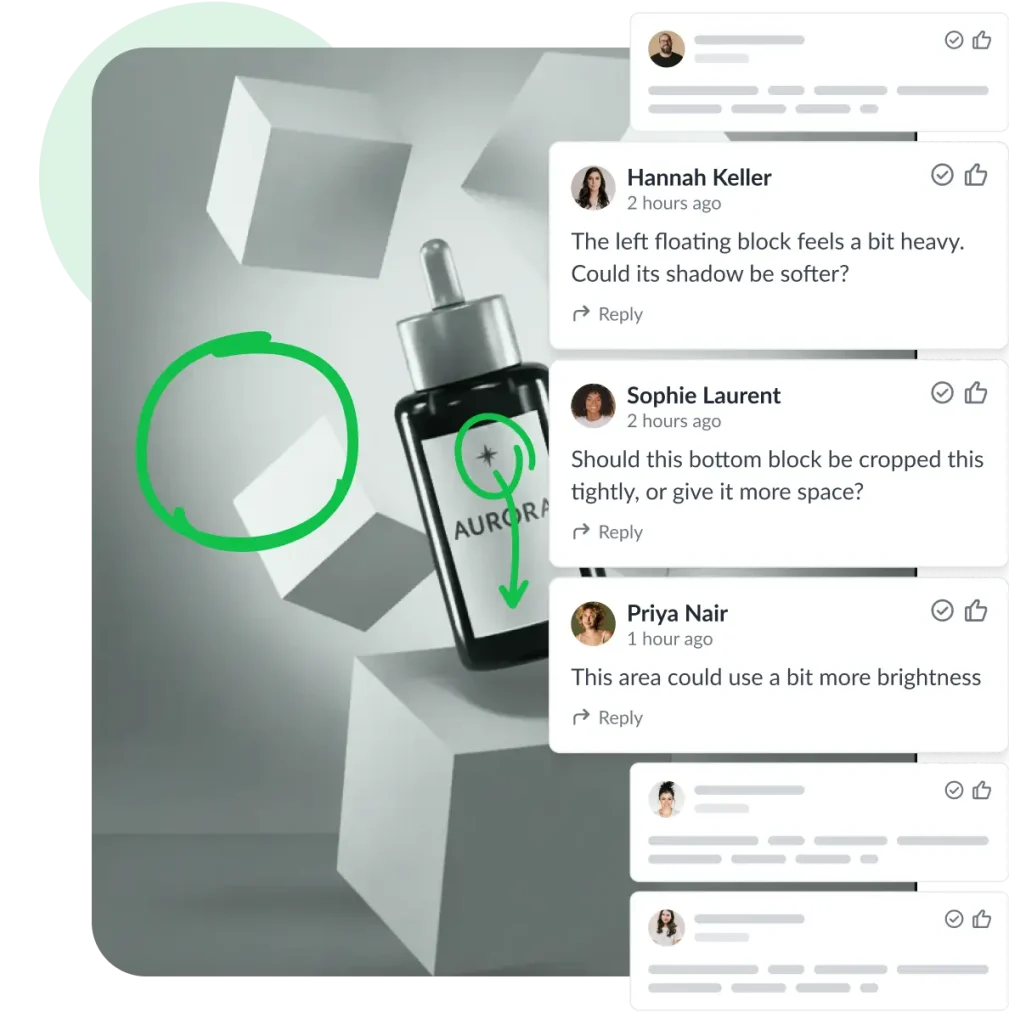 Collect feedback directly on the file