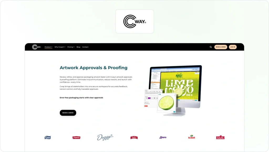Cway Homepage View