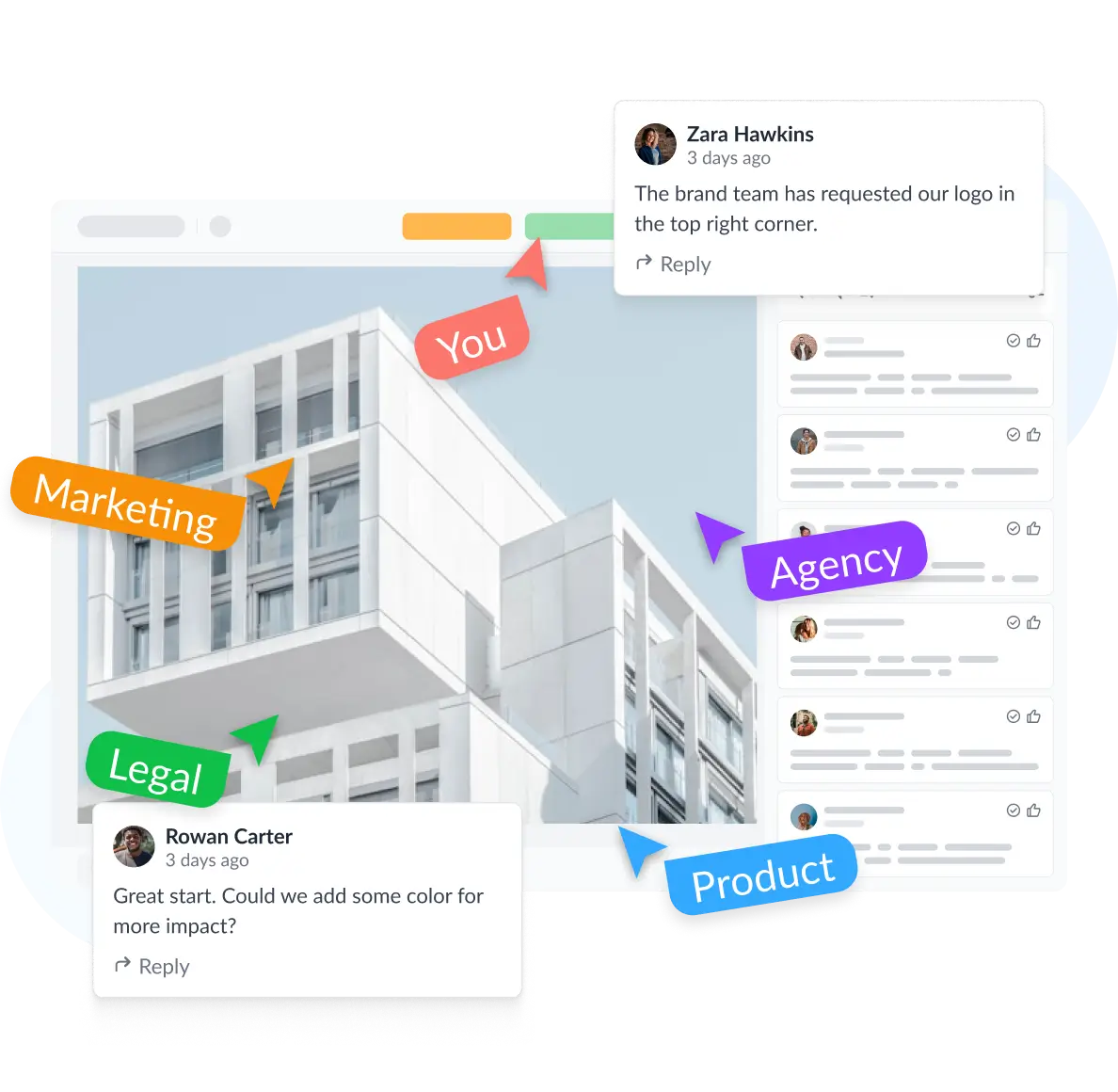 Invite reviewers to your file
