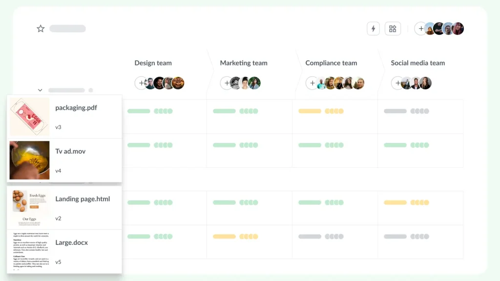 Manage all file types in one dashboard